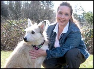 Jennifer G. Parks and dog
